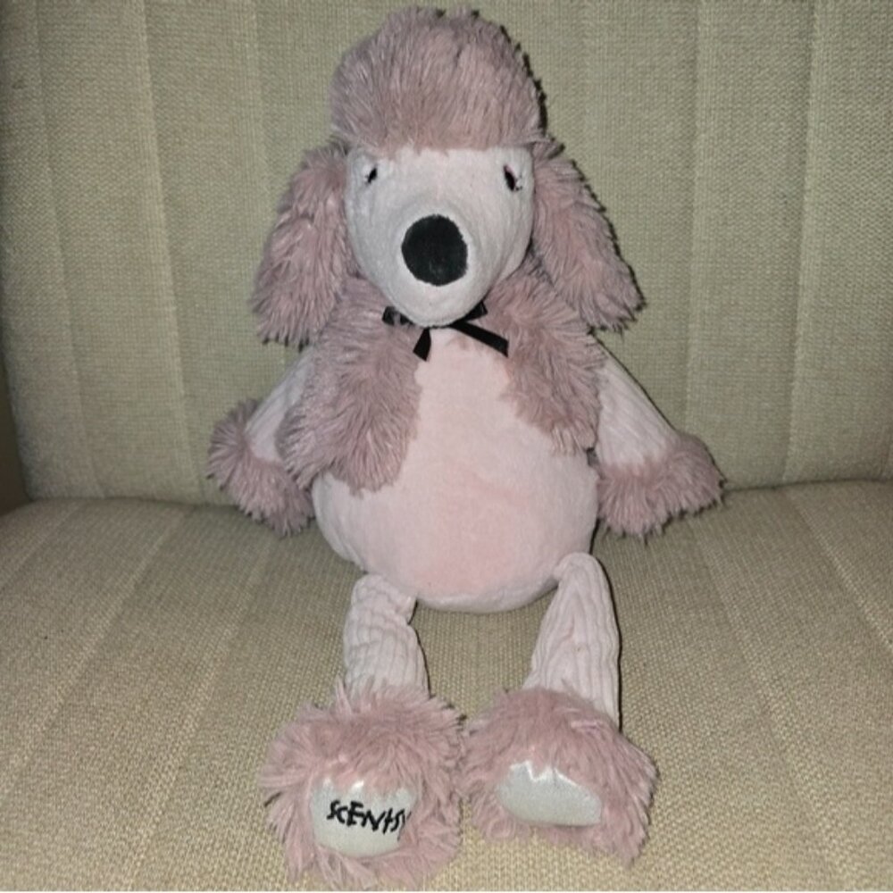 Scentsy Buddy Poodle POSH Pink Dog  15" Plush
